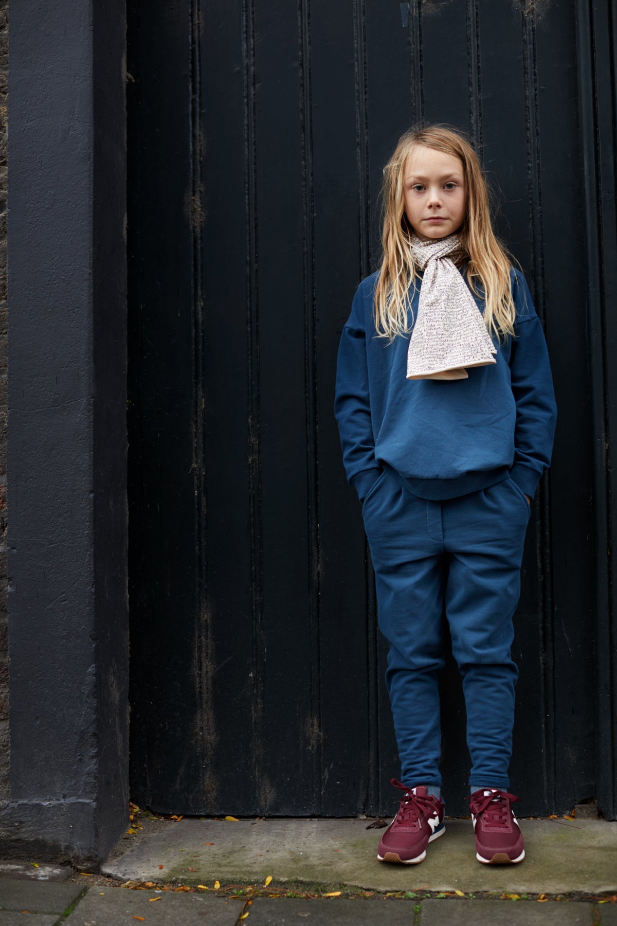 Chino Cropped Deep Navy