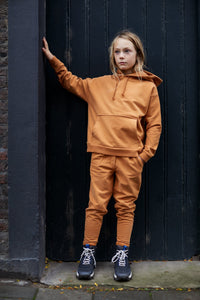 Hoodie Brick Red