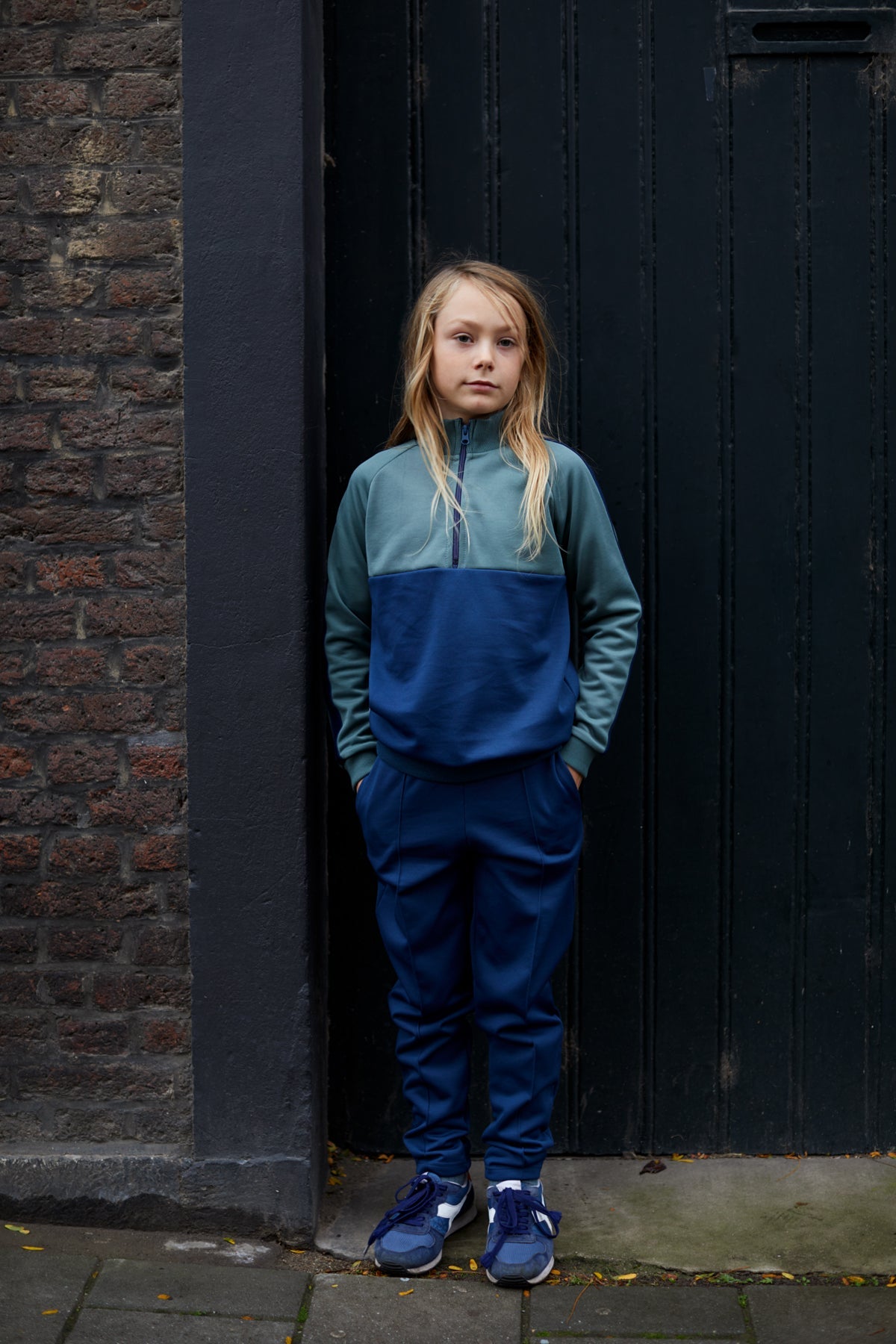 Pants Tracking Deep Navy
