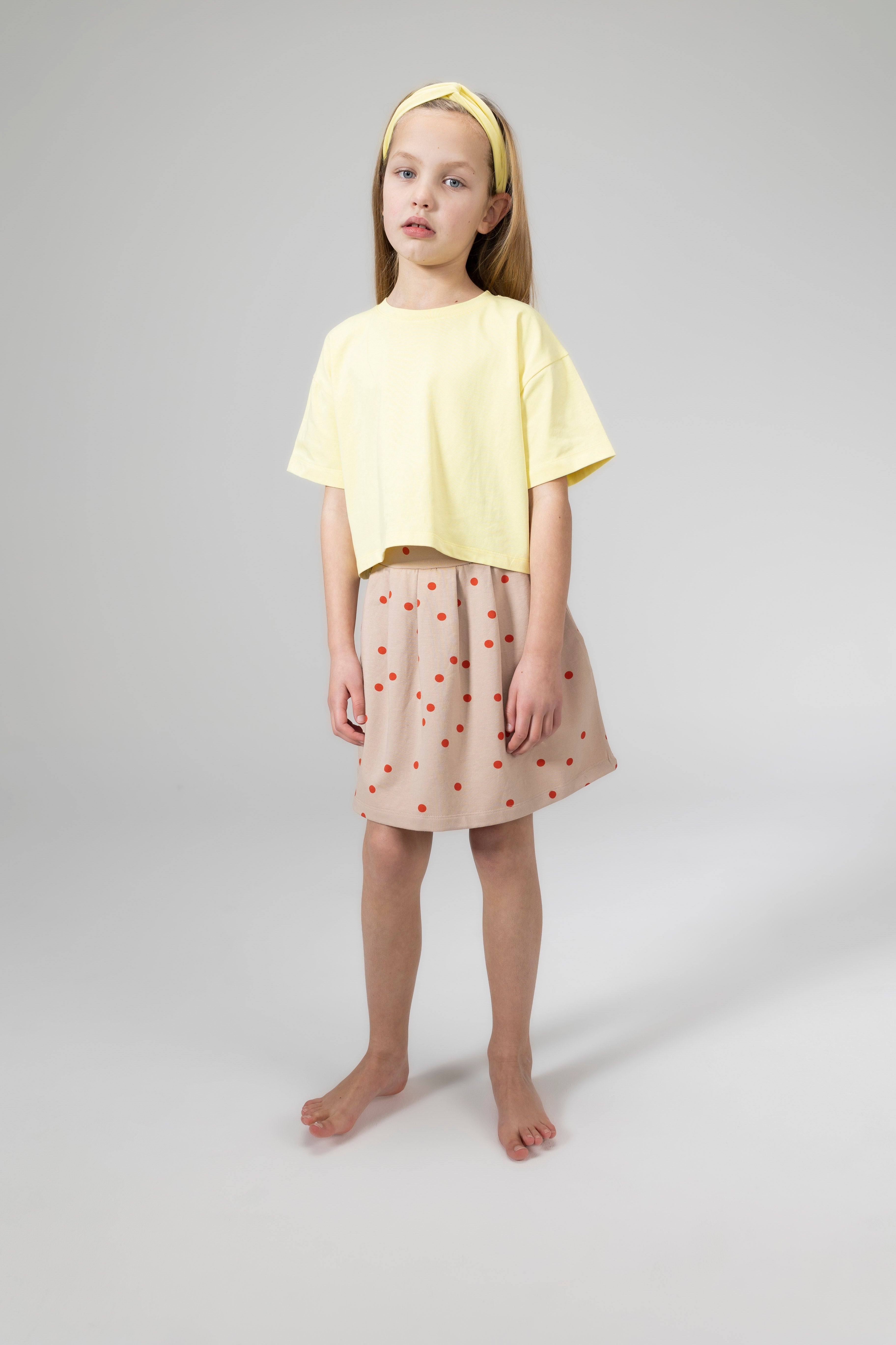 T-Shirt Cropped Lemon Twist