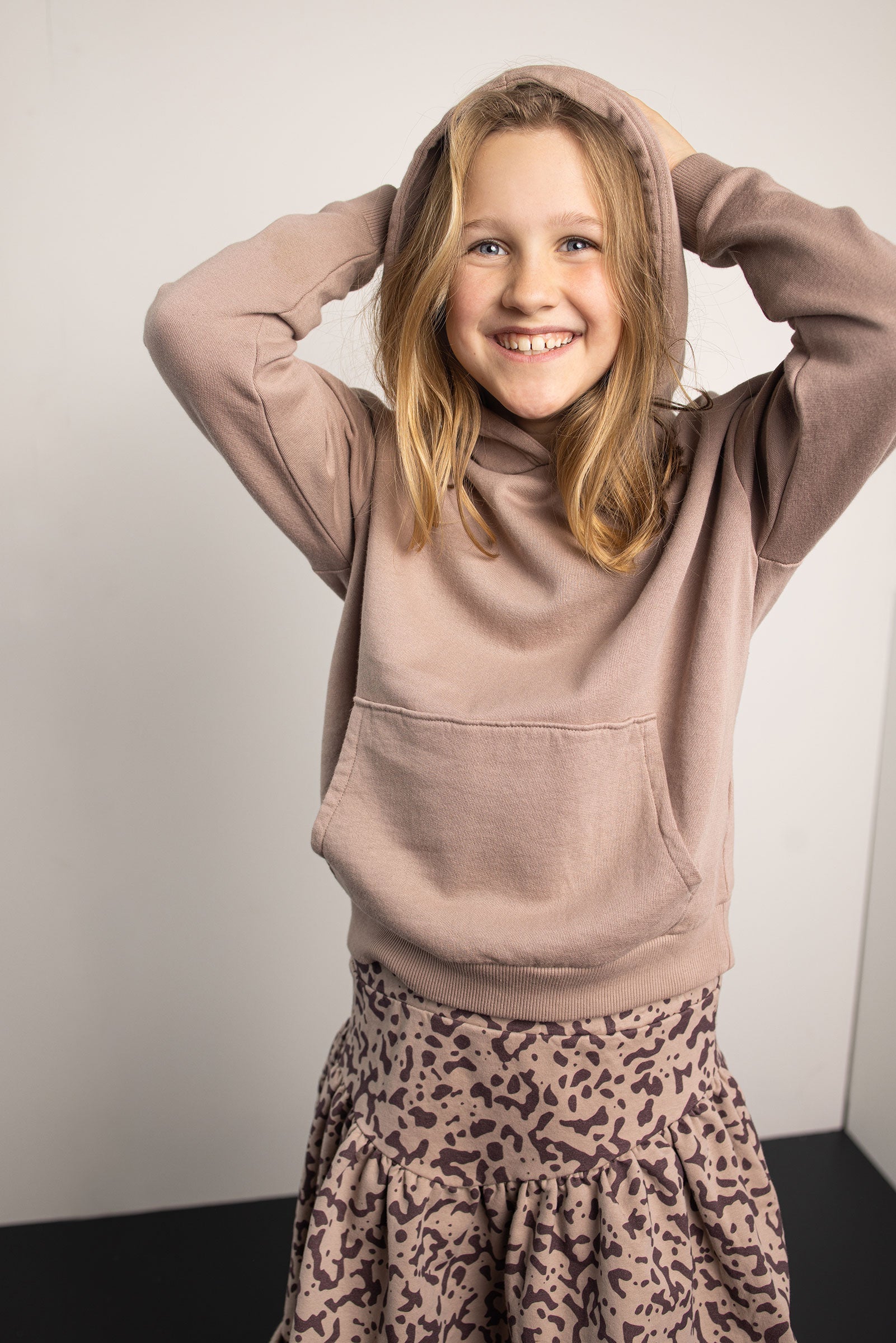 Skirt Speckle Rose Grey