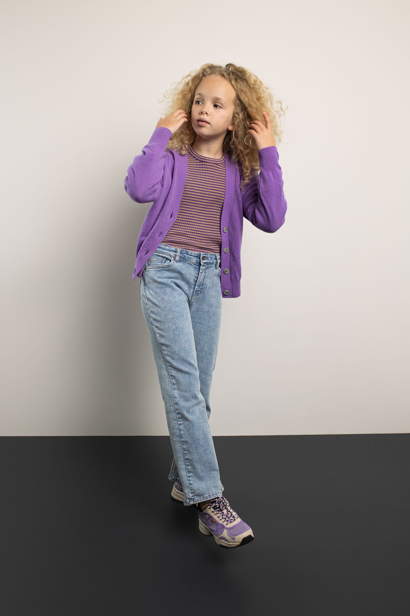 Cardigan Knit Lilac