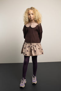 Skirt Spotted Rose Grey