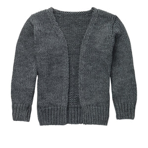 Cardigan Alpaca Knit Grey