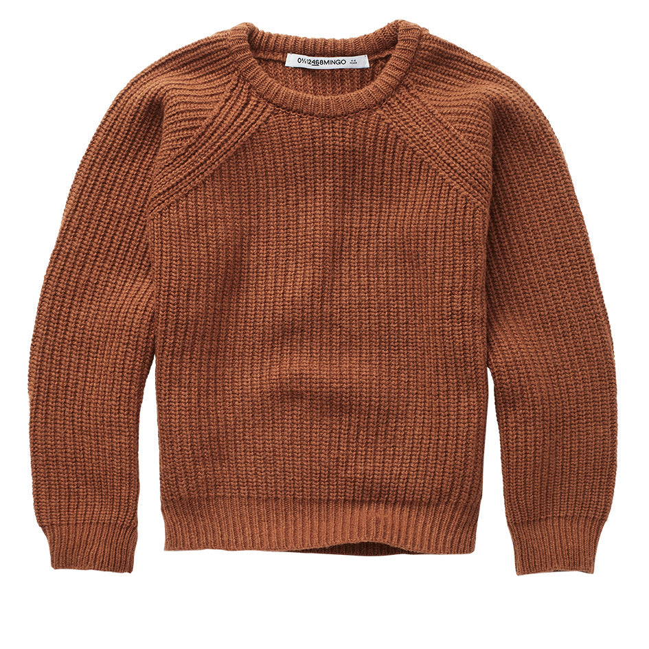 Sweater Knit Burnished Leather