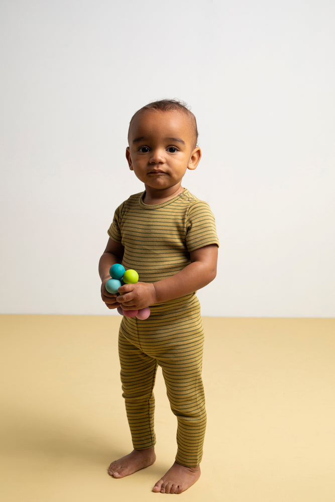 Bodysuit Stripe Avocado
