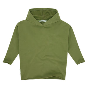 Hoody Raw Edge Avocado