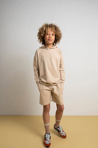 Hoody Raw Edge Buttercream