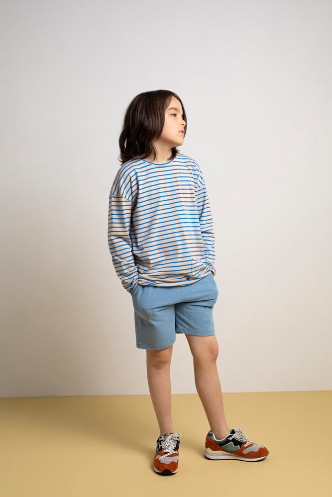 Longsleeve Oversized Stripe Fountain
