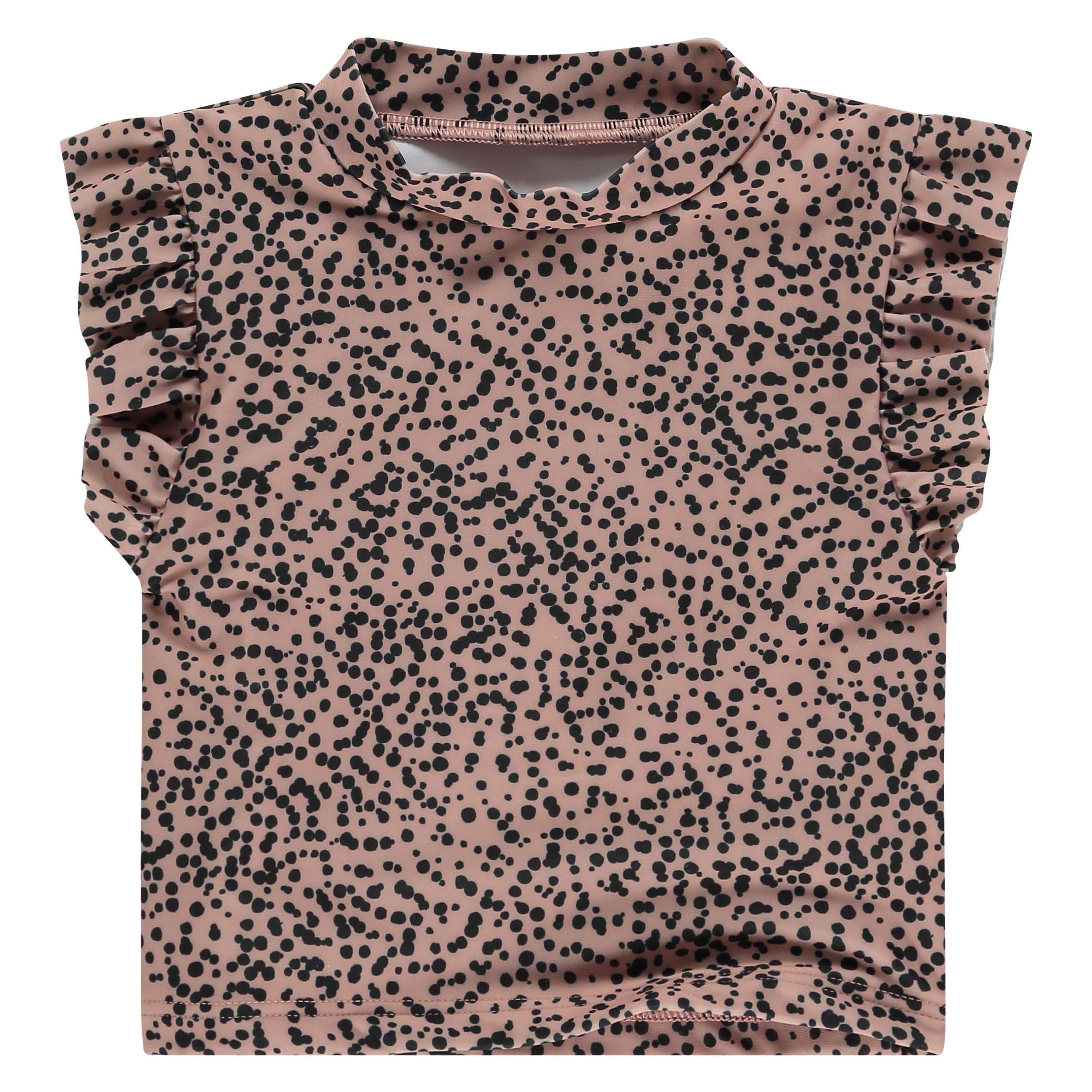 Bikini Top Ruffle Sprinkle Dune