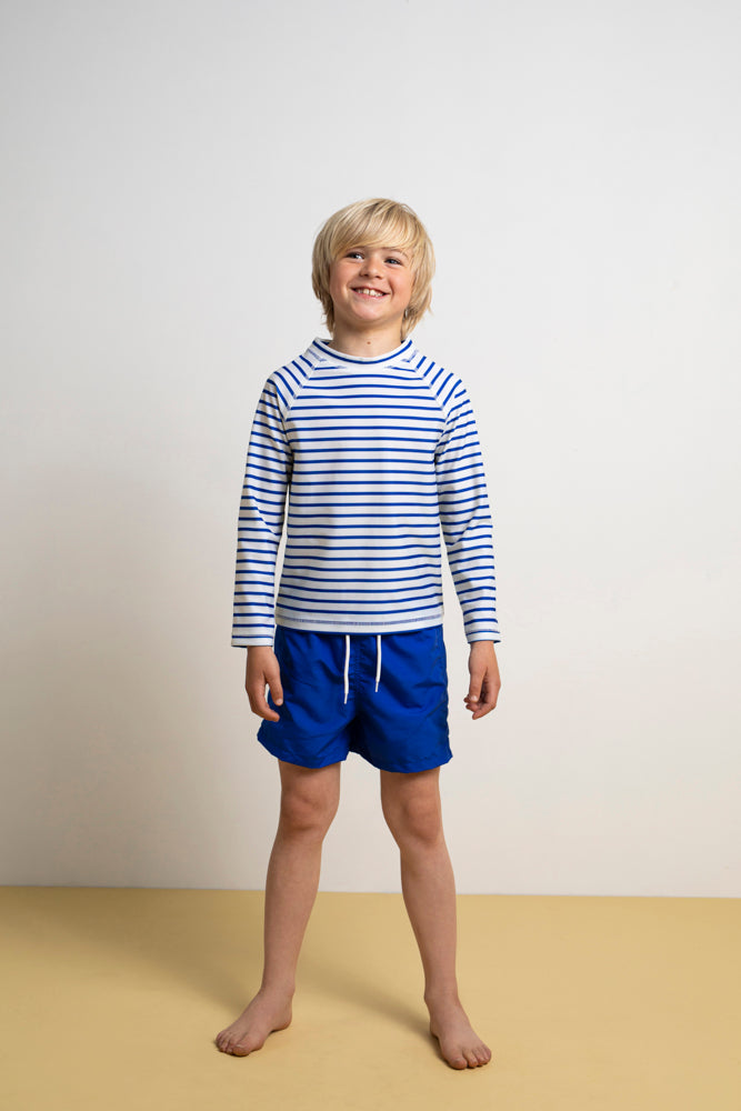 Swim Shirt Stripe Fountain