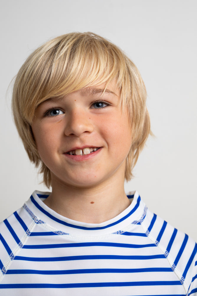 Swim Shirt Stripe Fountain