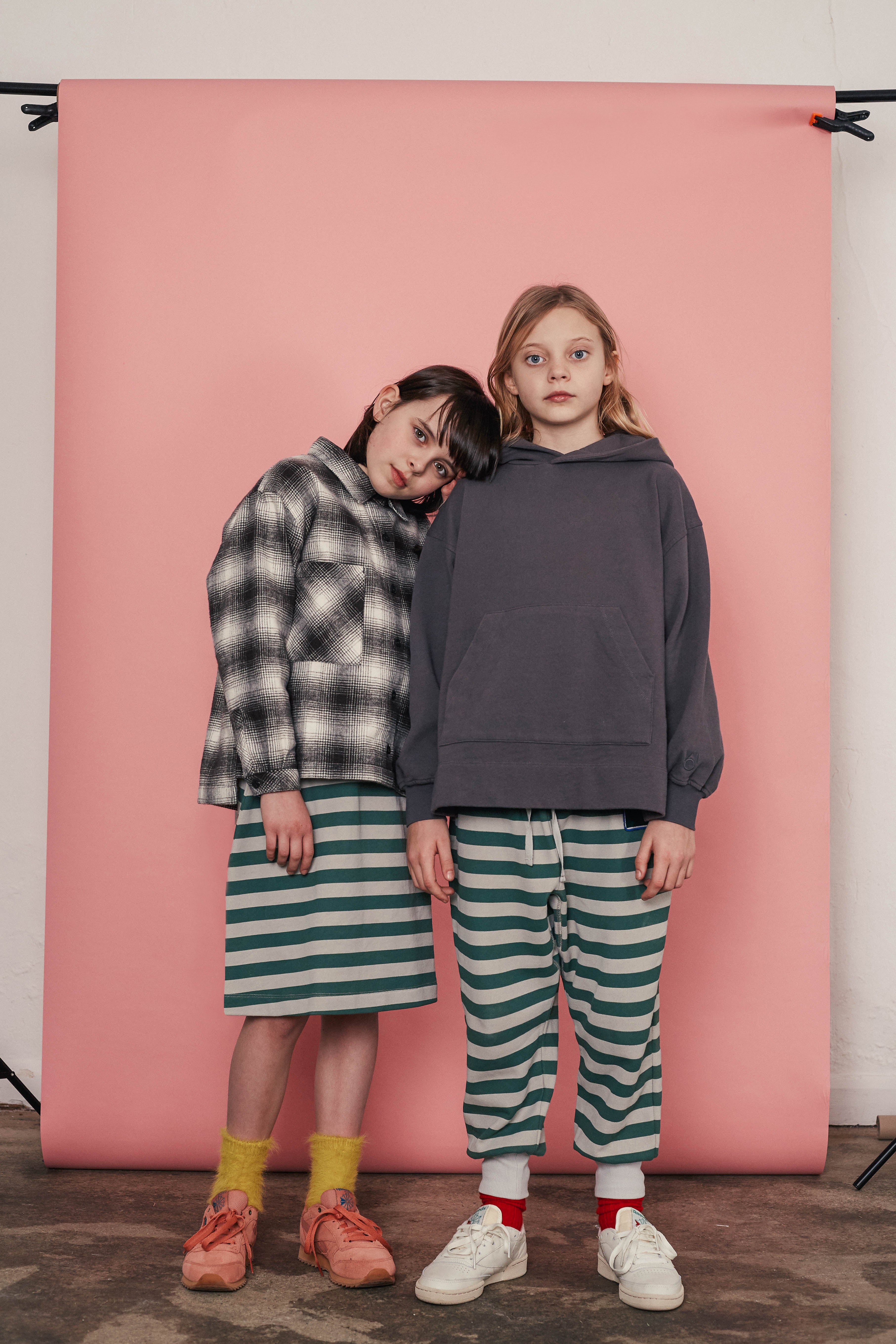 Skirt Velours Fog & Duck Green