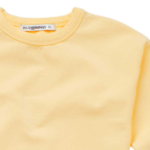 Sweater Boxy Golden Hay