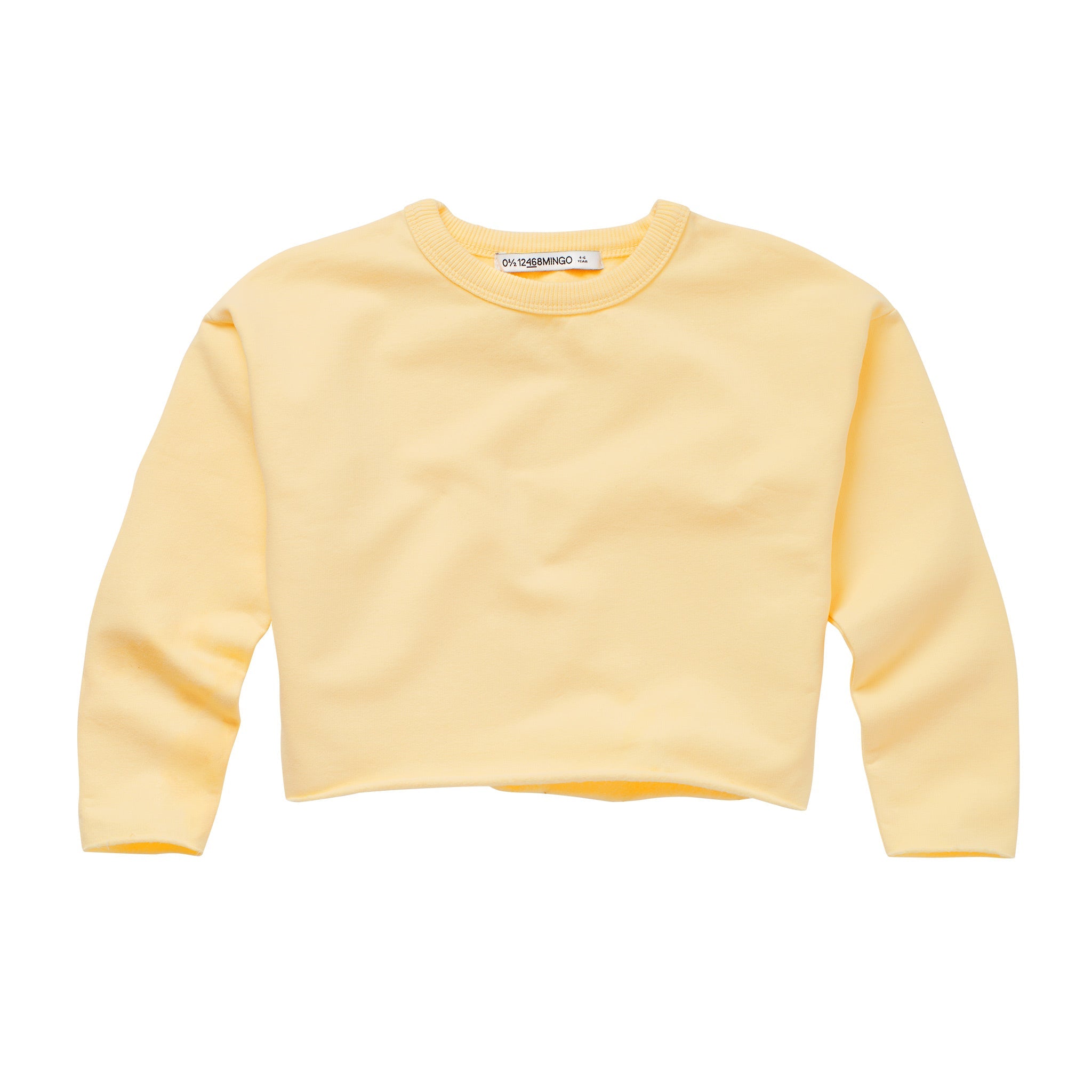 Sweater Boxy Golden Hay