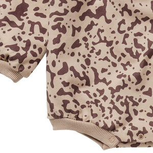 Bodysuit Sweat Speckle Rose Grey