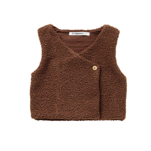 Vest Fur Walnut