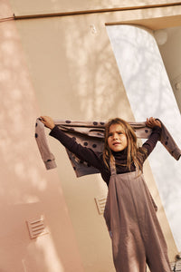 Sweater Spotted Rose Grey