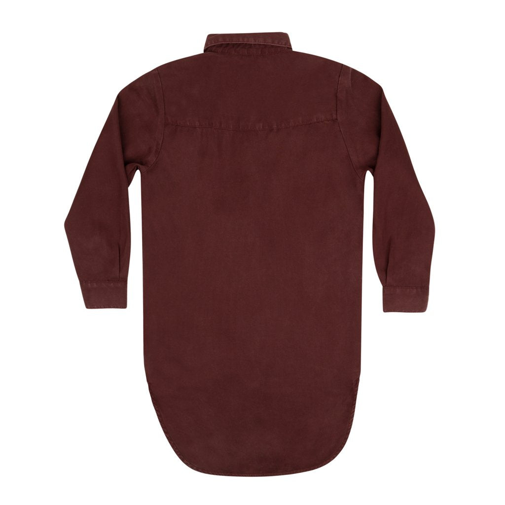 Shirt Dress Bitter Chocolate