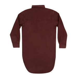 Shirt Dress Bitter Chocolate
