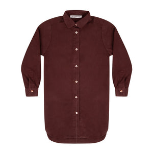 Shirt Dress Bitter Chocolate