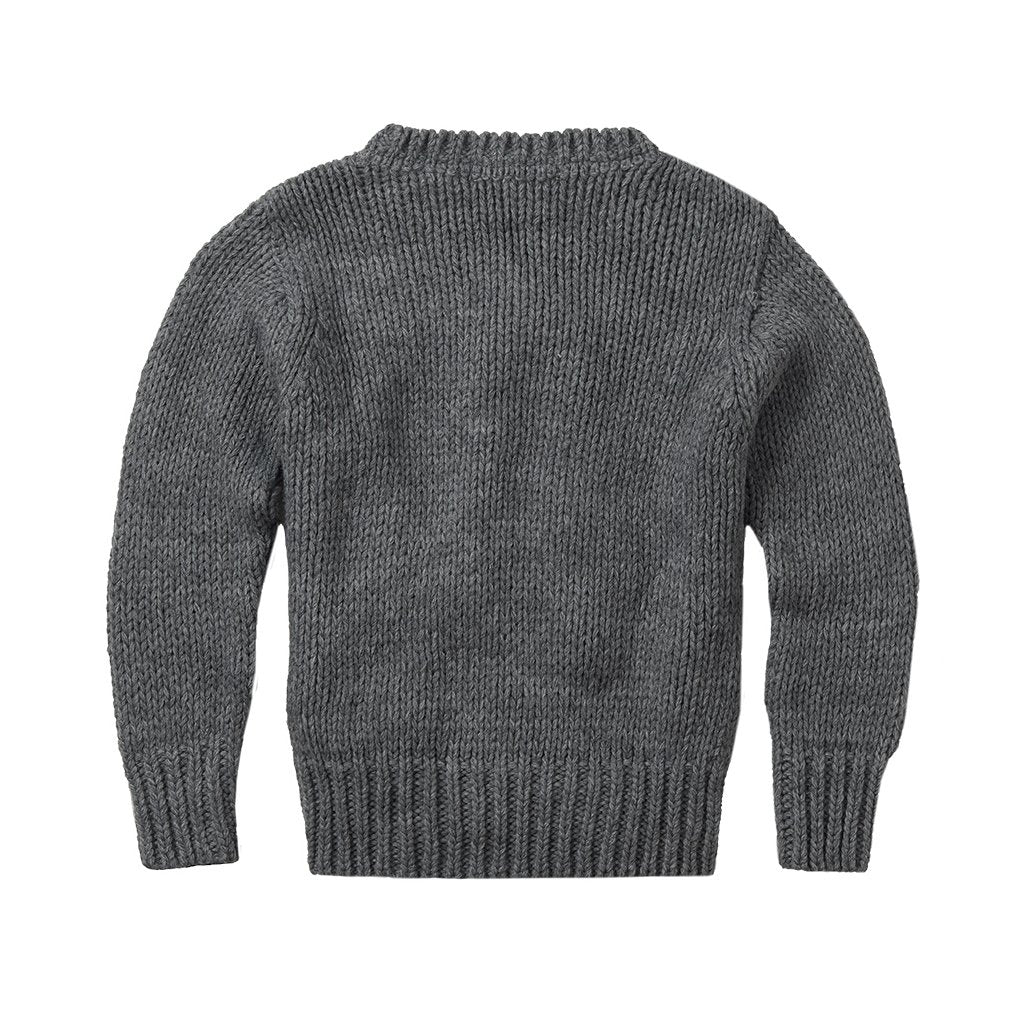 Sweater Knit Grey Adult