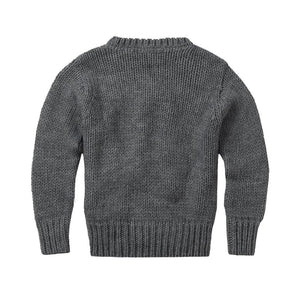 Sweater Knit Grey Adult