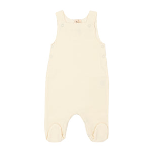 Suit Sleeveless Cream (with feet)
