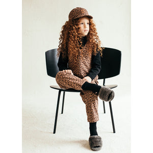 Overall Rockit Caramel Dark Acer Leopard Print