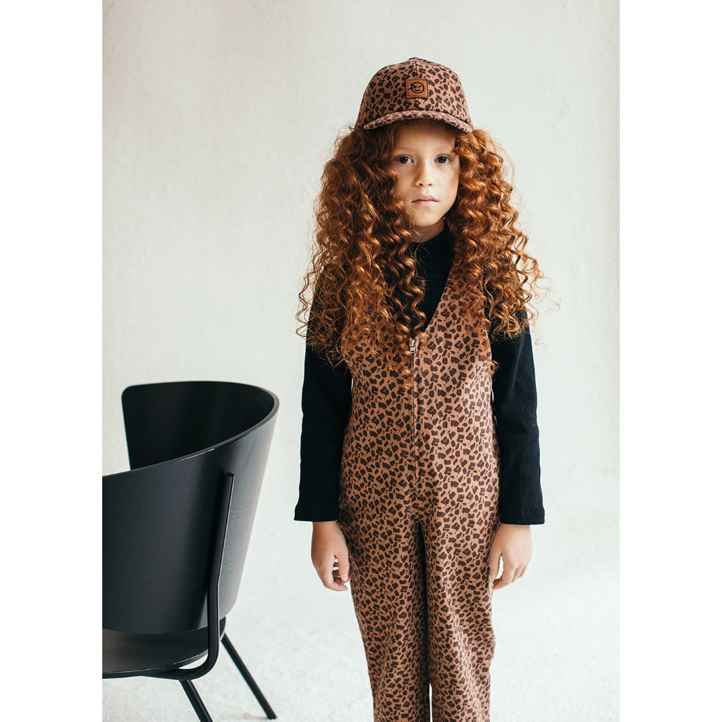 Overall Rockit Caramel Dark Acer Leopard Print