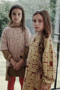 Sweat Dress Pampas Shapes
