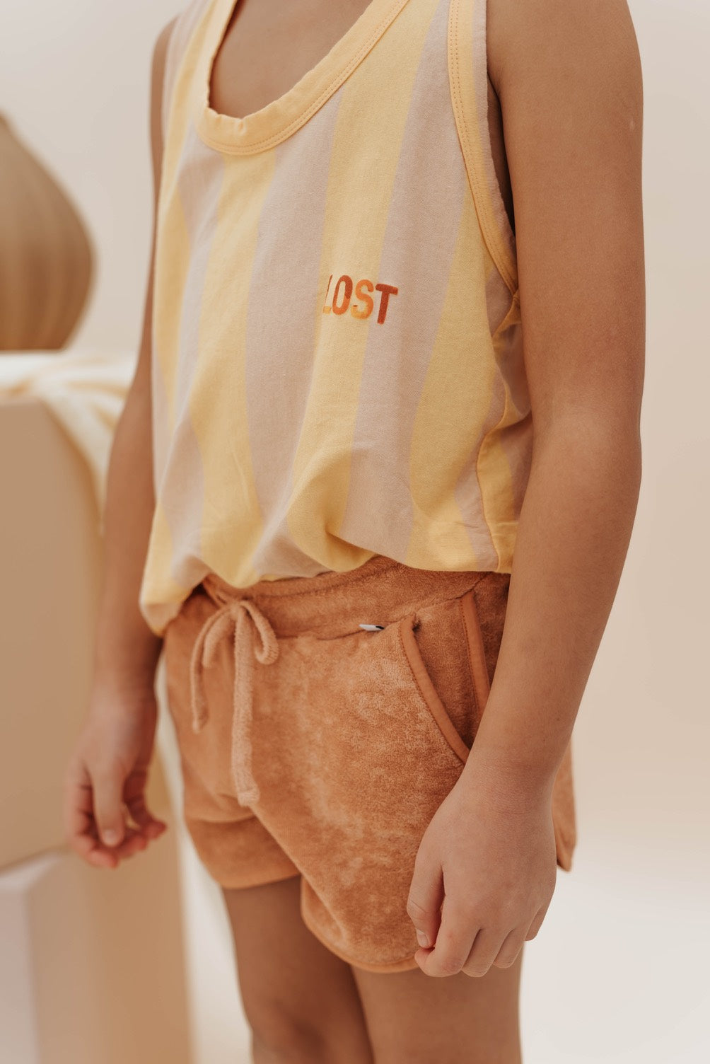 Shorts Sporty Warm Tawny