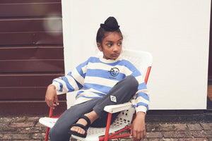 Sweater Slouch Wynken Blue Stripe