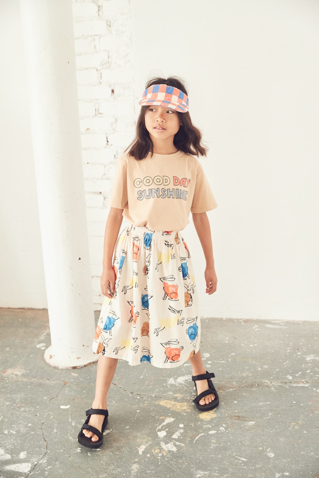 Skirt Deck Warm Sand Multi Colours