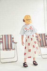 Tee Fleurs Plein Air Blue