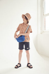 Hat Bucket Caramel Dot