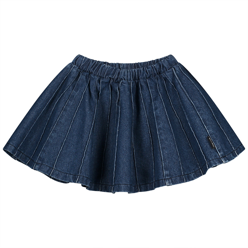 Skirt Plisse Sally Denim