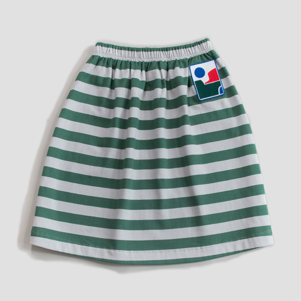 Skirt Velours Fog & Duck Green