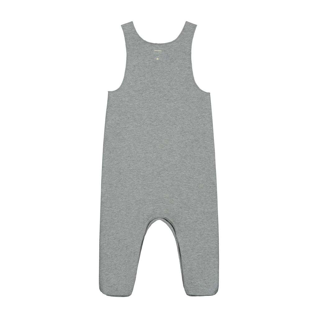 Suit Sleeveless Grey Melange (with feet)