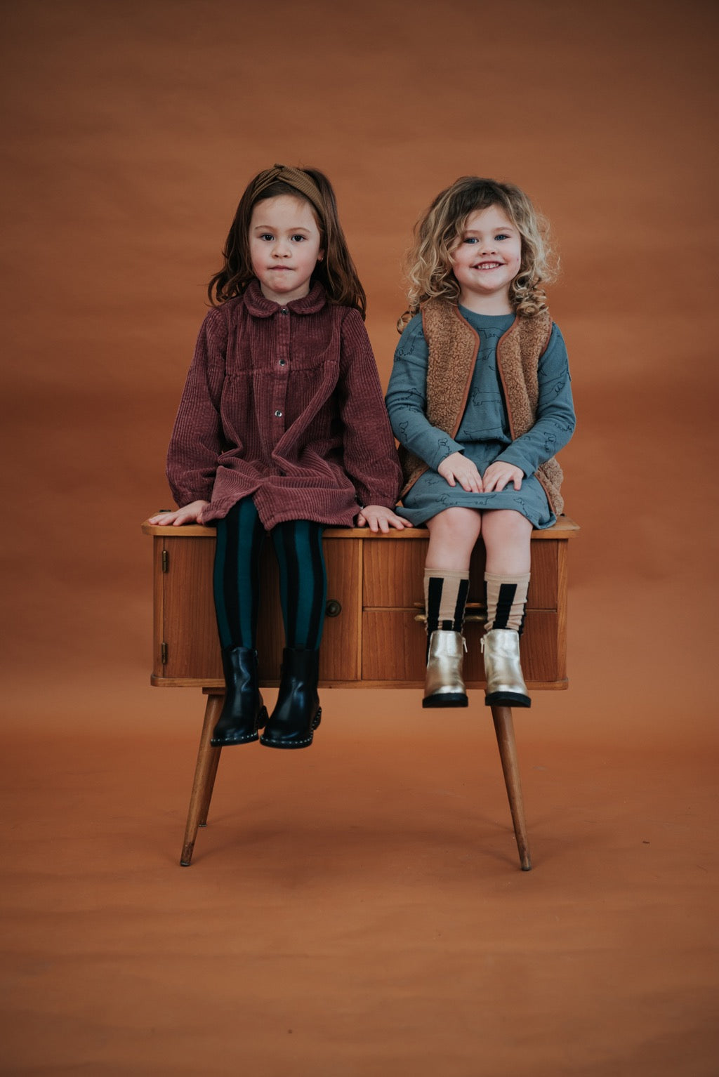 Dress Corduroy Fig