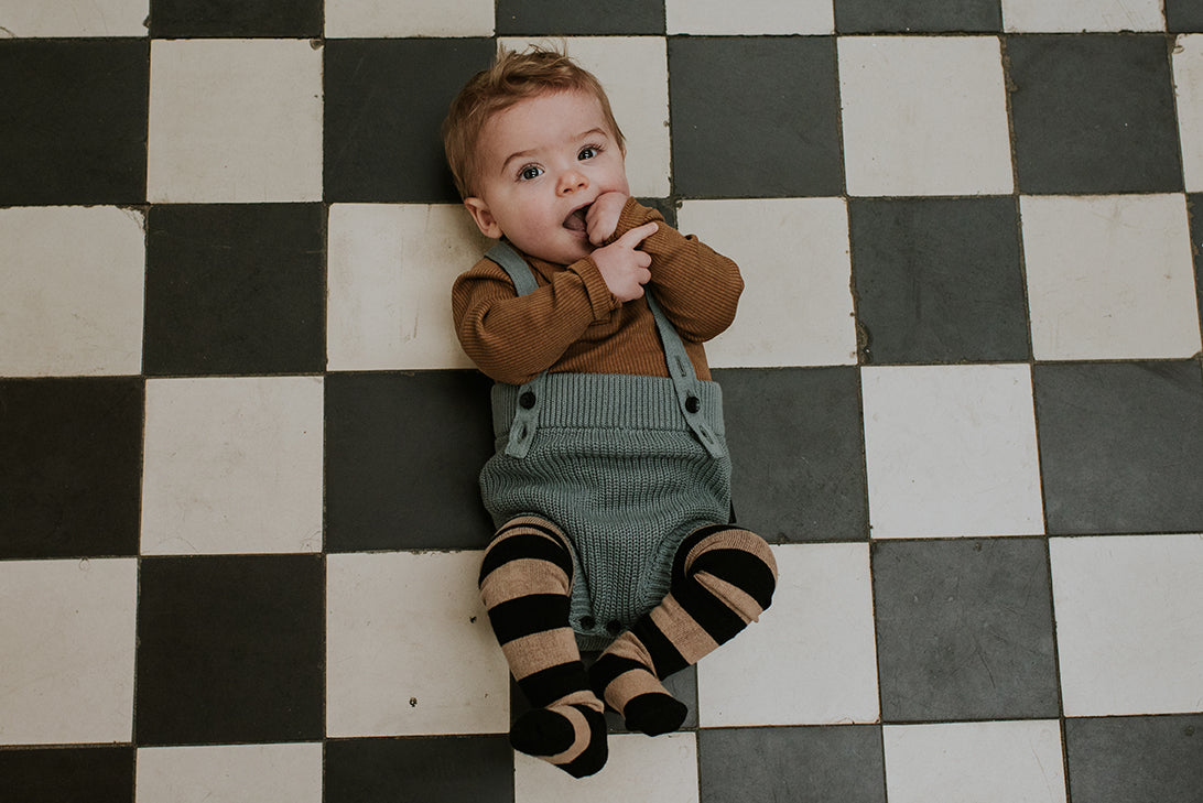 Salopette Knitted Romper