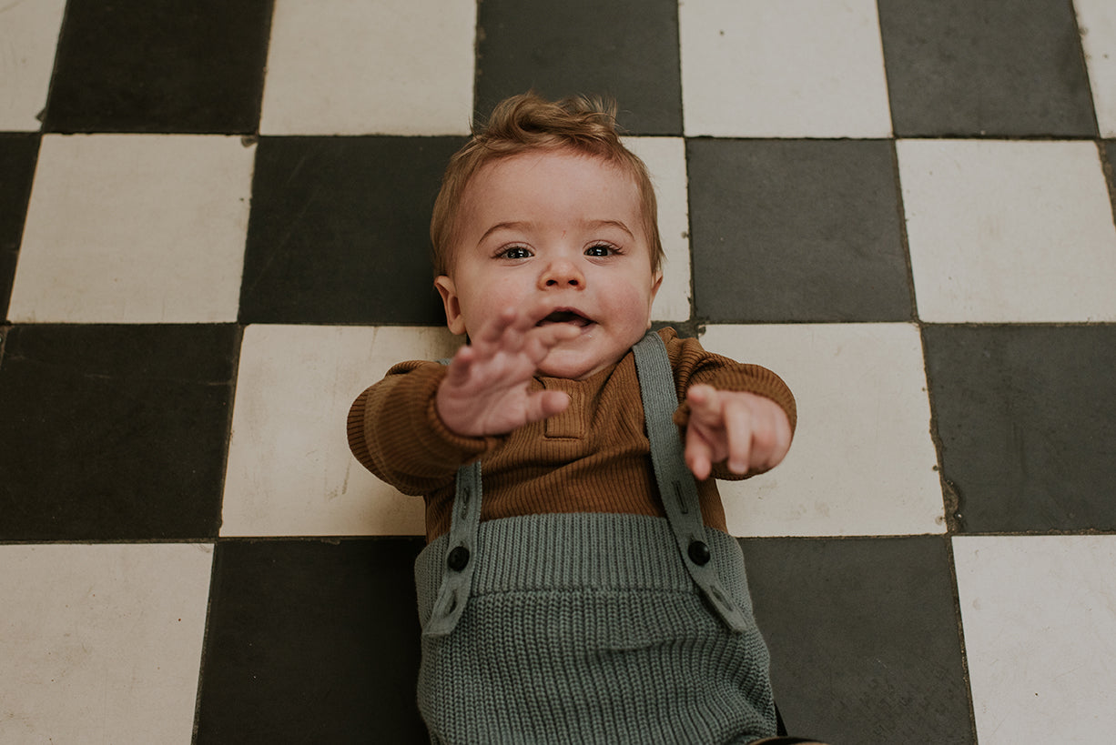 Salopette Knitted Romper