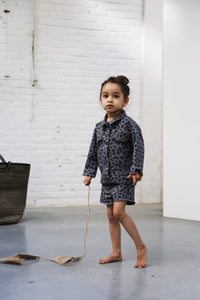 Shorts Riley Leopard Soft Dusk