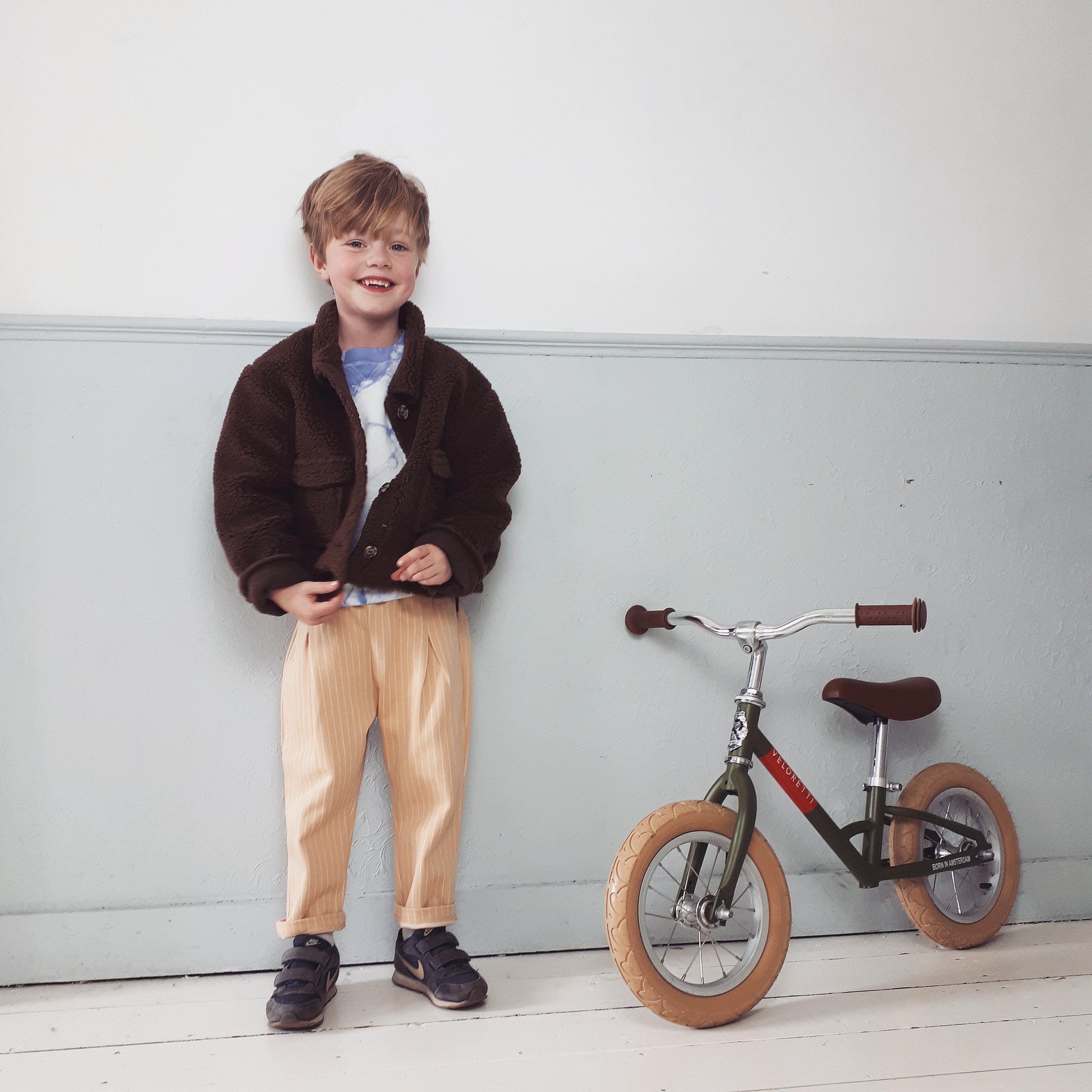 Jacket Jamie Teddy Walnut