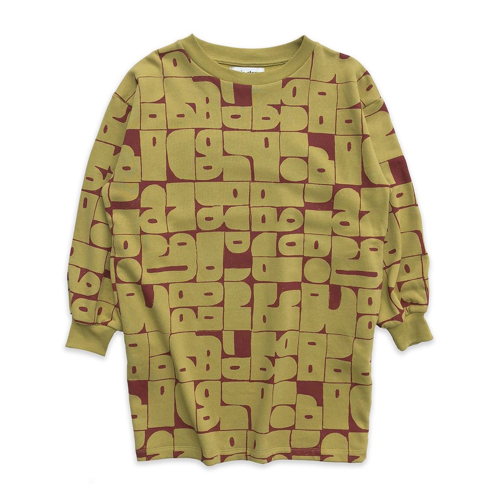 Sweat Dress Pampas Shapes
