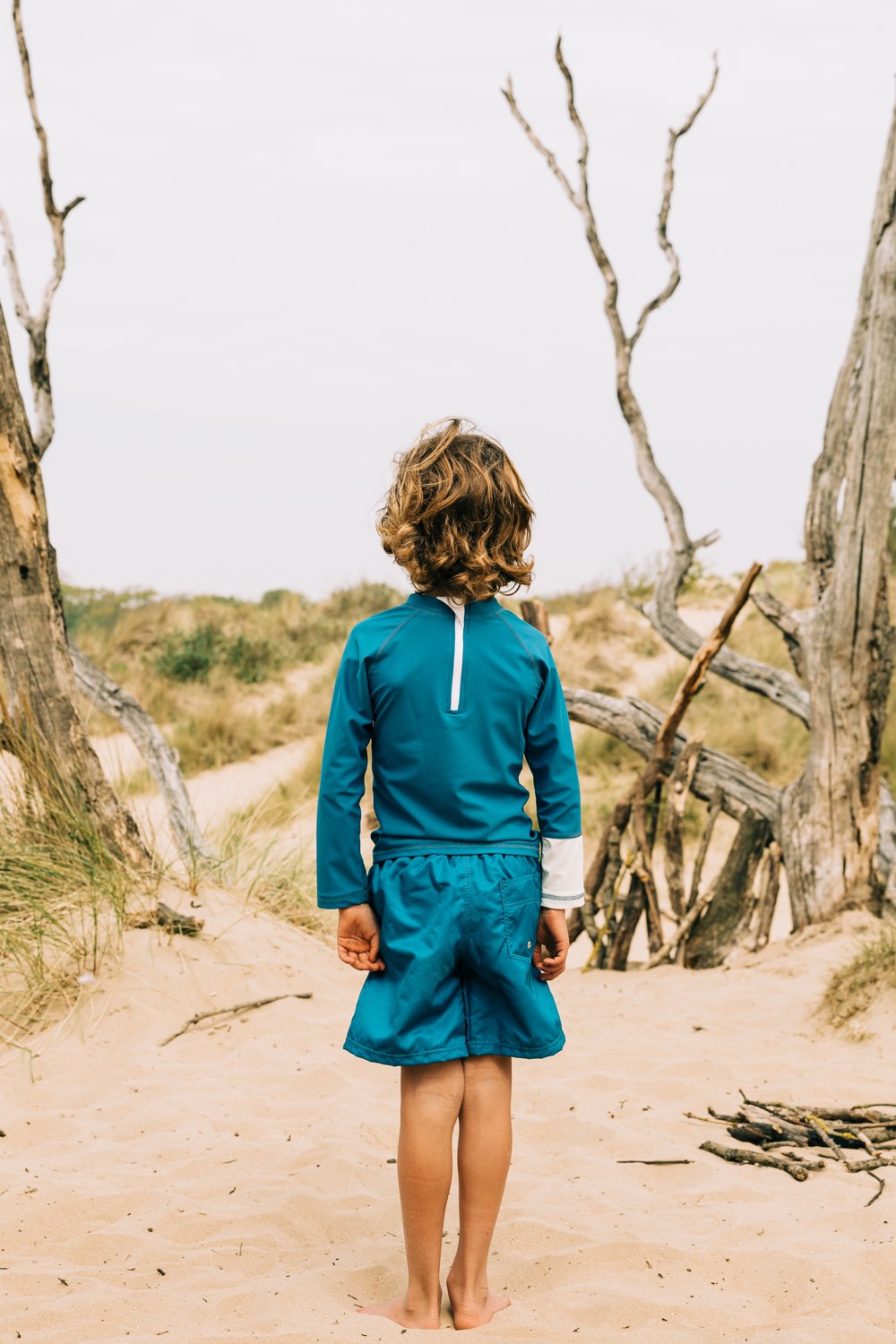 Shirt UV Samu Blue Horizon