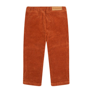 Trouser Tapered Corduroy Leather Brown