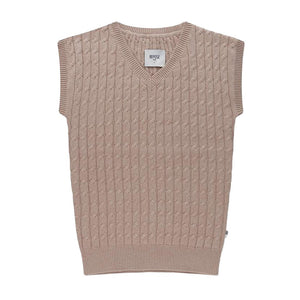 Dress V-Shaped Warm Sand - Sample