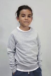 Sweater Crewneck Grey Melange