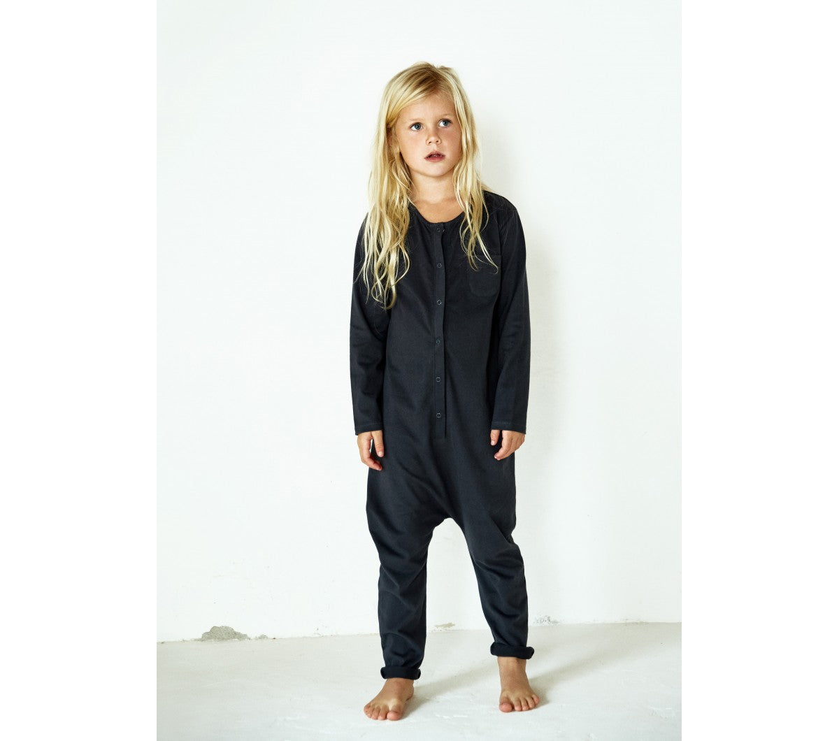Playsuit Long Sleeve Nearly Black